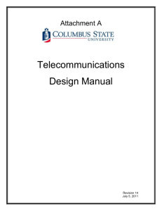 1.2 Design Manual Scope