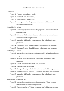 Dual/multi-core processors 1. Overview Figure 1.1: Processor power