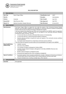 Role Description - Blank Template - HRM