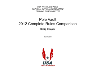 pole vault rules - USA Track & Field