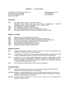 CV - ICT-Enhanced Education Laboratory