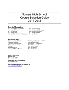 Somers High School - Somers Public School District
