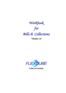 Workbook - Bills and collection