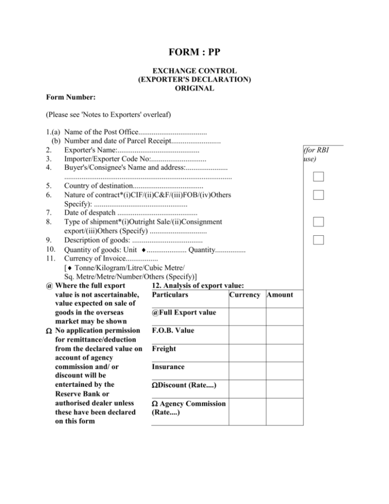 exchange-control-reserve-bank-of-india