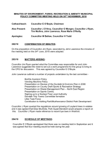 MPC Environment Minutes 30th November 2010