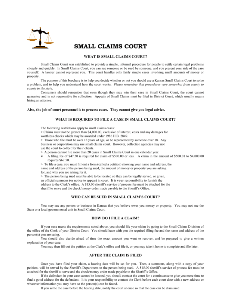 how-does-a-small-claims-court-work