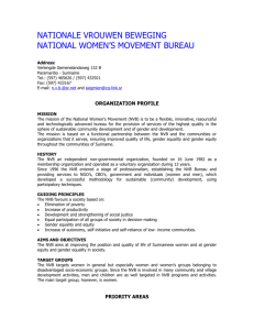 nationale vrouwen beweging