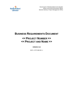 Business Requirements Document (BRD) Template