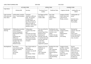 LONG TERM PLANNING GRID YEAR ONE 2012