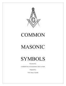 Masonic symbols - The Connecticut Freemasons Foundation