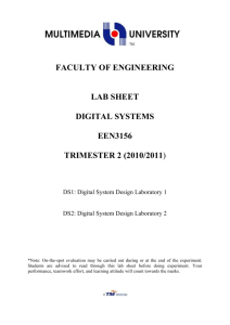 4. Digital System Design Lab 1