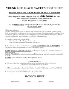 young life beach sweep scoop sheet