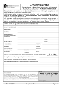 Application form - Department of Housing and Public Works
