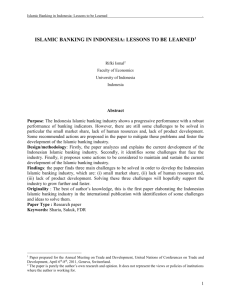 Liquidity Control Mechanism in Sharia Banking