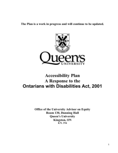 2003-2004 Accessibility Plan