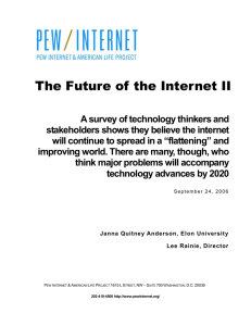 Future of the Internet report