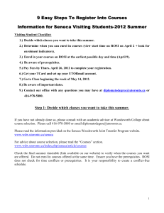 Four Steps to Registration - Woodsworth College