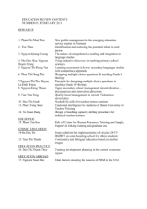 EDUCATION REVIEW CONTENTS NUMBER 65, FEBRUARY 2011