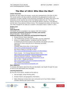 The War of 1812: Who Won the War