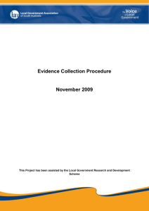 Evidence Collection Procedure
