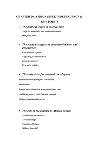 Key points - Chapter 29 Chapter 29 Word Document