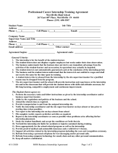 Agreement - Merrillville Community School