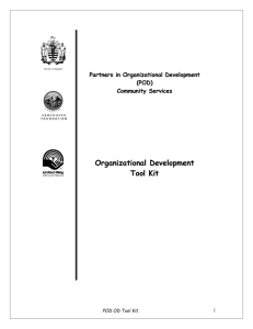 Partners in Organizational Development (POD)