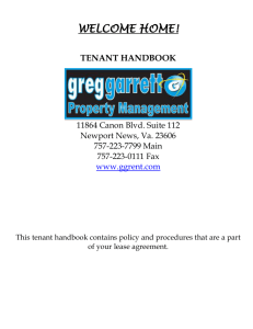 tenant - Greg Garrett Property Management