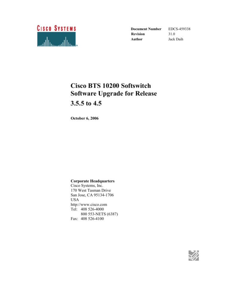 Chapter 1: Scenario 1: Fallback Procedure When EMS Side