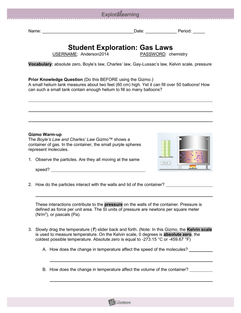 Student Exploration Moles Answers - Answer Key Building ...