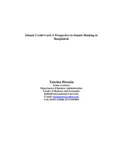 12.0 An overview of Bangladesh Credit Card Industry
