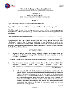 The Stock Exchange of Hong Kong Limited (A wholly