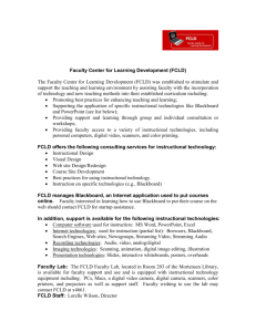 FALL FCLD SEMINARS - University of Hartford's Academic Web