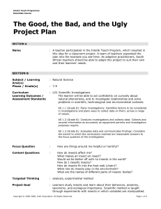 Project Plan