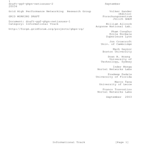 draft-ggf-ghpn-netissues