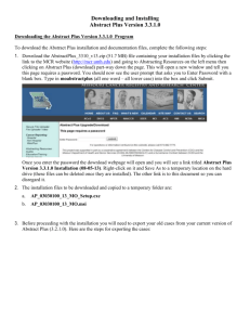 Double-click setup - Missouri Cancer Registry