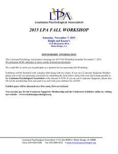 2015 lpa fall workshop