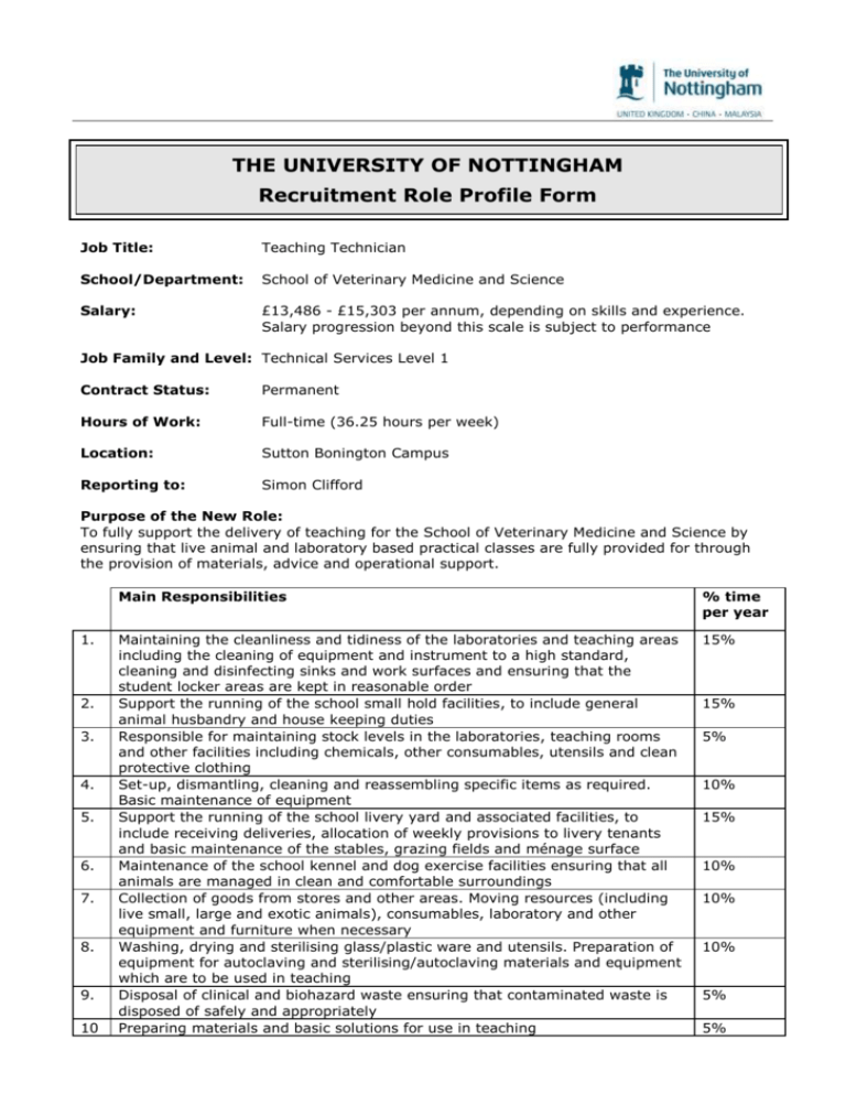 nottingham university phd vacancies