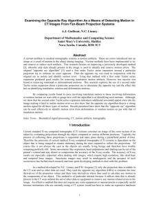 Examining the Opposite Ray Algorithm As a Means of Detecting