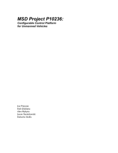 Detailed Design Review Document (SD I)