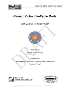 Report - Cramer Fish Sciences