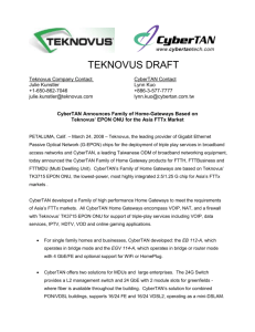 teknovus press release