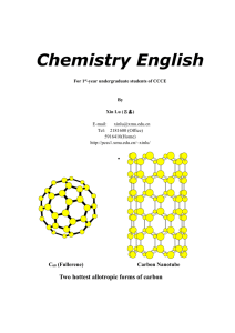 Chemistry English