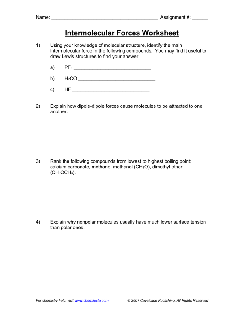 intermolecular-forces-worksheet