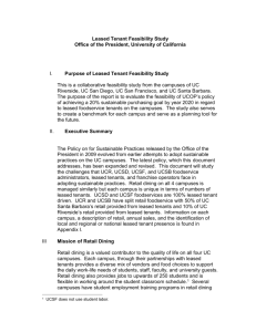 Multi-campus retail foodservice feasibility study