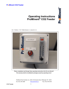 7746944_c_701_co2_feeder - ProMinent Fluid Controls, Inc.