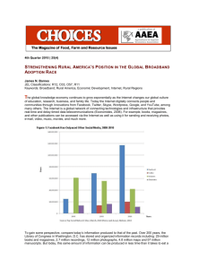 4th Quarter 2010 | 25(4) Strengthening Rural America's Position in