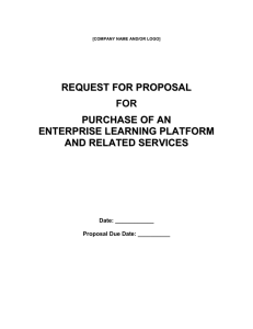 LMS RFP - Access Intelligence