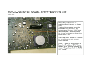 tds540 acquisition board – repeat mode failure