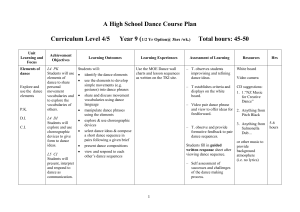 GHSY9Courseplan052 - Arts Online